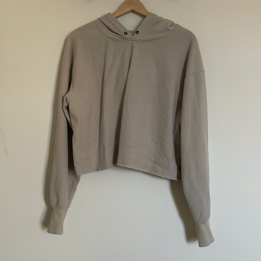 fp movement cropped hoodie size large